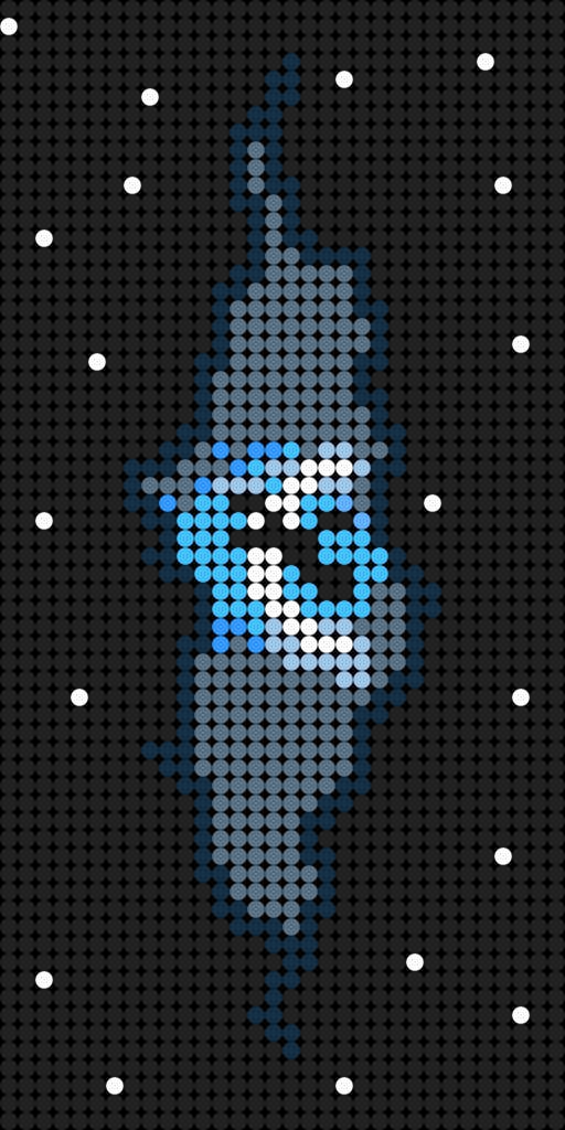 Lego version of a figure falling through a fissure in space.